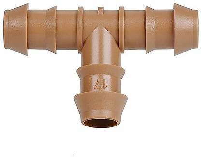 IRRITECH 16MM, Drip Irrigation Tee Connector Pack of 100 Drip Irrigation Kit