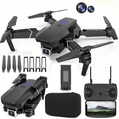 WALLINSTIK Drone with 4k Camera Foldable 1080PLanding,Headless Mode,RC Drone Drone