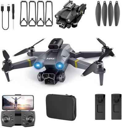 Clubics Drone M3 MAX 8K 1080P HD Dual Camera WIFI FPV Gesture Selfie Flips Mode Mode Drone
