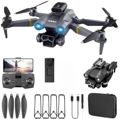 MAYURI CREATIONS M3 Max Dual Camera Obstacle Avoidance Quadcopter RC With HD Camera Drone