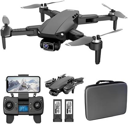 ERH ఇండియా Drone with Remote Control, Camera, 360° Rotation J2 Dual Cameras, Dual Batteries డ్రోన్