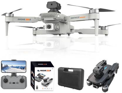 PTCMart 4k Dual Camera Brushless Obstacle Avoidance E88S Drone Flow Position Quadcopter Drone