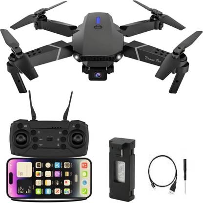 Swa Mi E88 Professional dron With Double HD Wifi Camera Altitude Hold Mode RC Foldable1 Drone