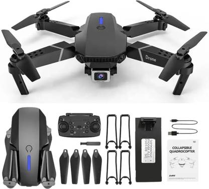 Vaibhav Enterprises Kids Drone with 4K Dual Camera, WiFi FPV, Foldable RC Quadcopter Drone