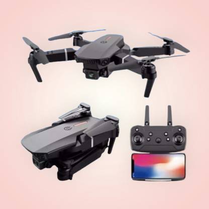 Barbie E88 Pro WIFI FPV dronWith Wide Angle HD 4K 1080P Camera Height Hold Foldable_27b Drone