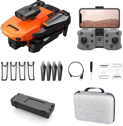 Clubics Mini K6 Drone With Camera 4K HD Four Side 360 Obstacle Avoidance Drone