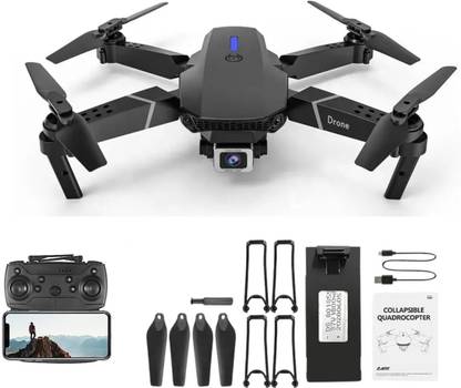ENTINOSTIK Drone with 4k Camera Foldable 720P Altitude Hold Drone E88 Drone