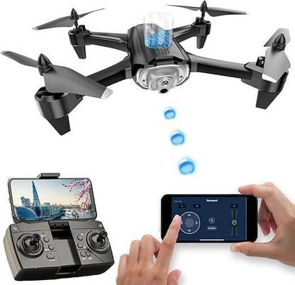 Electrofusion Camera drone with gel blaster gun - gel blaster drone shooting water bullets Drone