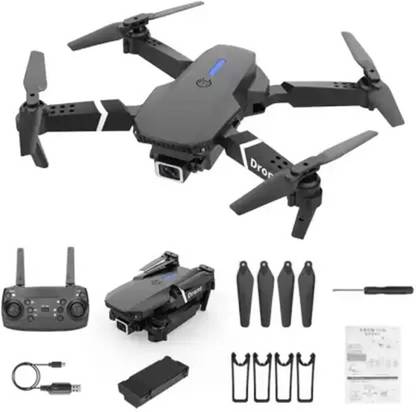 Swa Mi High Quality E88 Pro Remote Control dron Dual Camera dron 720p Video, Wifi Fpv1 Drone