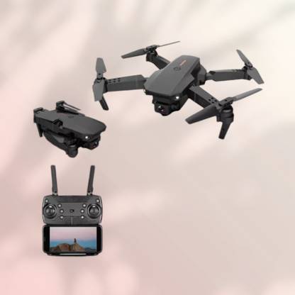 Barbie E99 Foldable Pro dronfor Kids | Obstacle Avoidance rone 2 Batteries_25b Drone