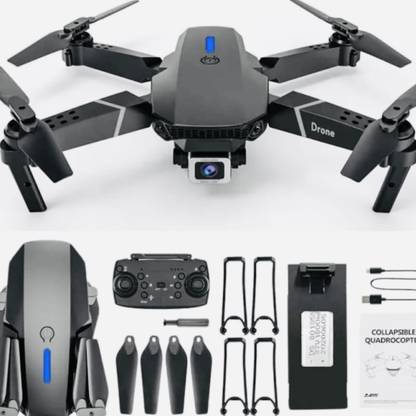 HODOPHILE E88 Pro Drone Wide Angle Dual 4K HD Cameras with two Smart battery Drone