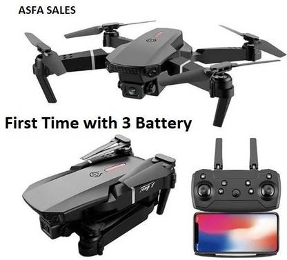 AsfA sales E88 With 3 Battery Drone