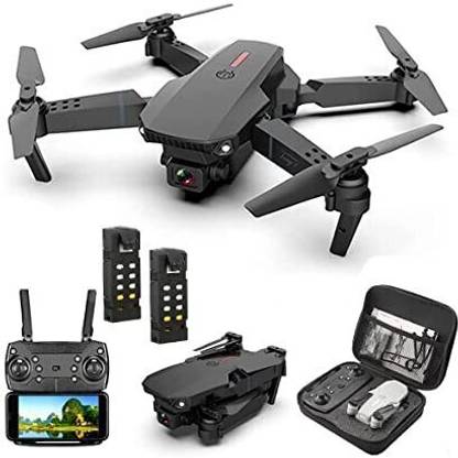 Toyrist 4K WiFi Dual Camera Drone for Adults & Kids with 2 Batteries and Toy Drone