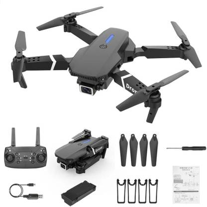 Toyrist 998 PRO Foldable Toy Drone with HQ 4K WiFi HD Camera Remote Control for Kids Drone