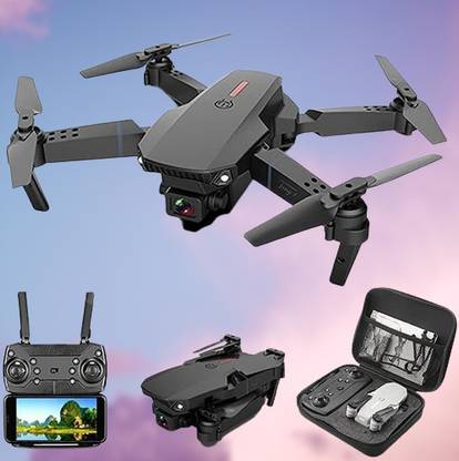 DRONE Z E88 Foldable Remote Control with Dual Camera Drone
