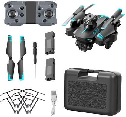 PTCMart KY605S 50x Drone 3 Camera Four Way Obstacle Avoidance Altitude Hold Optical Flow Drone