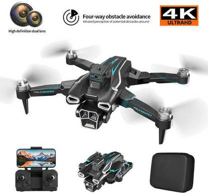 PICSTAR H35 FOLD DRONE 4K ULTRA HD Dual Camera WIFI Quadcopter with Obstacle Avoidance Drone