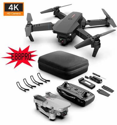 Drone F E90 WiFi Camera Remote Control Quadcopter 360 Flip Stunt Drone 2 Batteries Drone