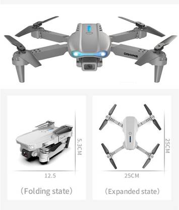 Swa Mi E88 Pro 4k HD With wide-angle camera dron WiFi 1080p real-time transmission FPV1 Drone