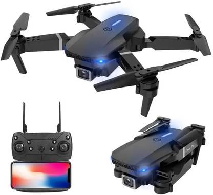 Sonic 4K Dual Camera Dual Battery WiFi Foldable Multi-Functional Remote Controlled Pro Drone