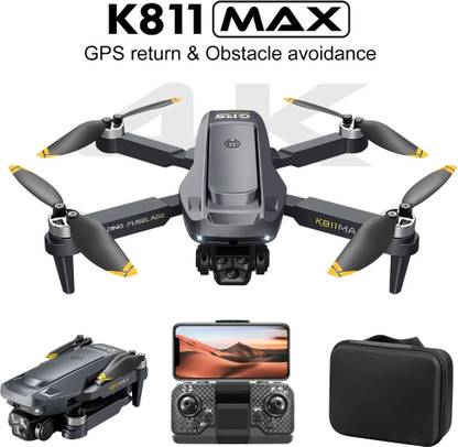 ERH India K811 MAX RC Drone is a foldable, GPS-enabled drone designed for beginner pilots Drone