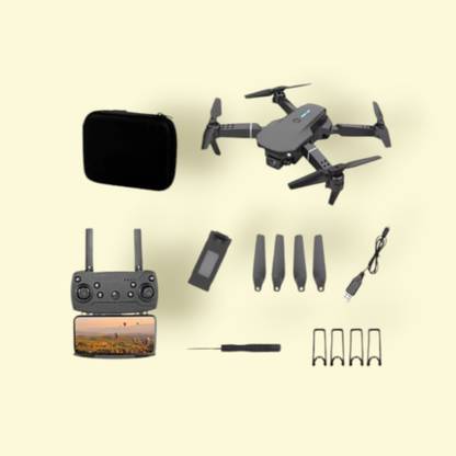 Swa Mi E8 WiFi Camera Remote Control 360 Flip Stunt Drone 2 Batteries_5 Drone