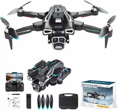 Clubics H35 MAX FOLD DRONE 4K Ultra HD Dual Camera, WiFi Drone with Obstacle Avoidance Drone
