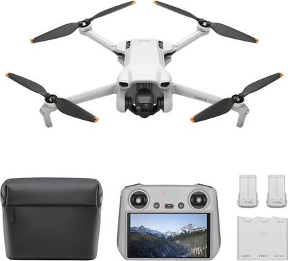Gargsales DJI Mini 3 Fly More Combo (DJI RC) - Lightweight and Foldable Mini Camera Drone Drone