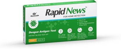 Rapid News Dengue home detection Antigen Self Test Kit