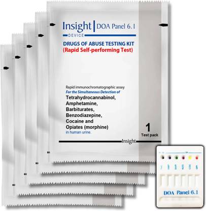 Insight DOA Panel 6.1 (Rapid self performing) Urine Drug Test