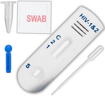 SIDAK LIFECARE Sidak HIV1 HIV2 Rapid Home Test Cassettes Antibody Test Kit