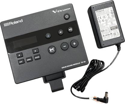 Rhythm Pro ROLAND TD-02K MODULE WITH WIRES BUNDLE & ADAPTER Electric 7 Drum Kit Set