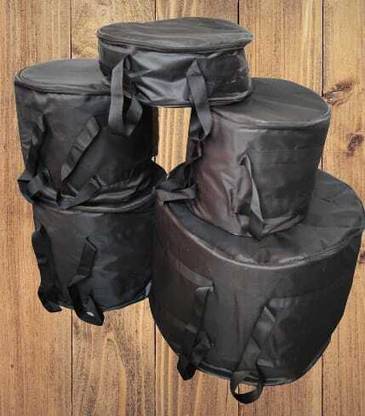 sharvay Beat box drum pdid 5 pcs gig beg Acoustic 5 Drum Kit Set