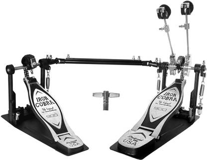 Softline Pro SP66-Iron Cobra Double Bass Drum Pedal Double Chain Driven Drum Pedal