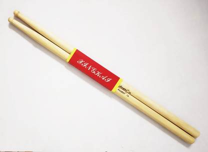 Kaspar 7A Wood Drumsticks 16'' inch for Drum Set Lightweight (1 PAIR) 16 INCHI Drumsticks