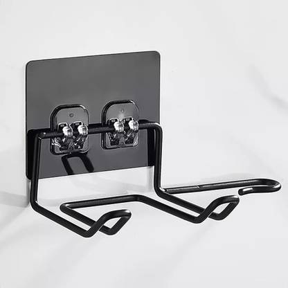 Luxula Self Adhesive Sticker Blow Hair Dryer Holder Bathroom Hanging Stand Organizer Wall Mounted Dryer Holder