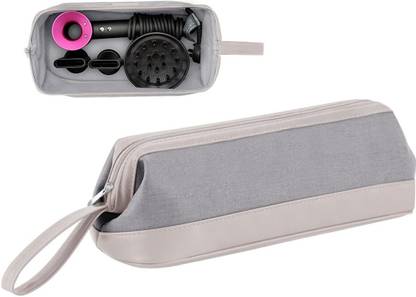 MAYCREATE Airwrap Travel Case Versatile Storage Pouch Grid Over Dryer Holder