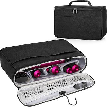 Verilux Travel Organizer Bag for Dyson Airwrap Hair Dryer Tools Grid Over Dryer Holder