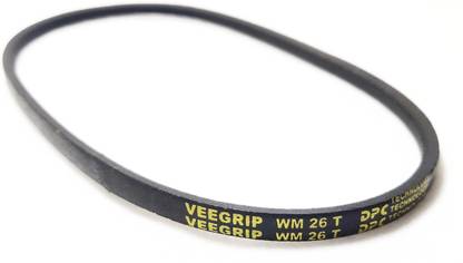 vinad WM 26T Belt suitable for Onida plastic body semi automatic washing machine. 2.5 cm Drying Machine Timing Belt