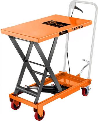 VOLTZ 150 Kg Hydraulic Lift Trolley Drywall and Masonry Cart
