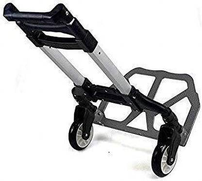 PROTON PLUS Foldable Luggage Trolley Cart – Heavy Duty Aluminium Hand Truck Platform Trolley