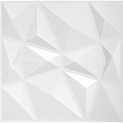 Kishlaytrading 3D Wall for Home Décor I Embossed and Paintable I Panel Size 20" x 20" Drywall Panel