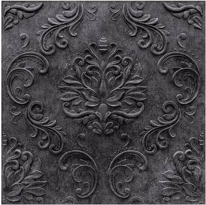 Kayra Decor 3D Self Adhesive Wall Panel - Damask Design (19.7" x 19.7" Covers 32.34 Sq. ft.) Drywall Panel