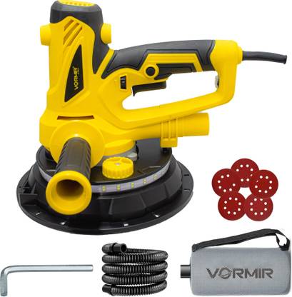 iBELL VORMIR VR DS18-80 Drywall Sander,900W,1400–2700RPM,180mm /7"Disc,32mm Dust Port, Drywall Sander
