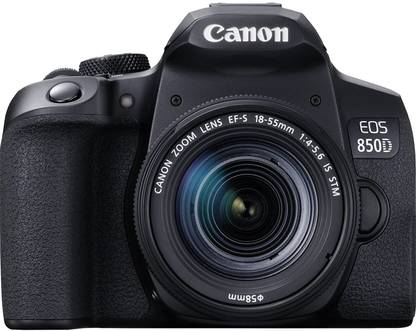 Canon EOS 850D DSLR Camera body with EF-S18-55mm f/4-5.6 IS STM