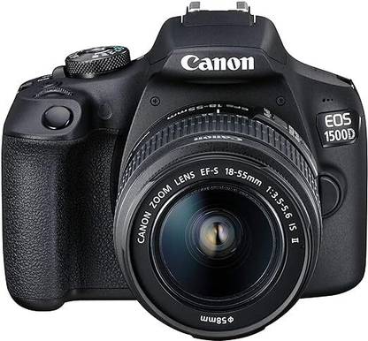 Canon EOS 1500D DSLR Camera 1 Body, 18 - 55 mm Lens