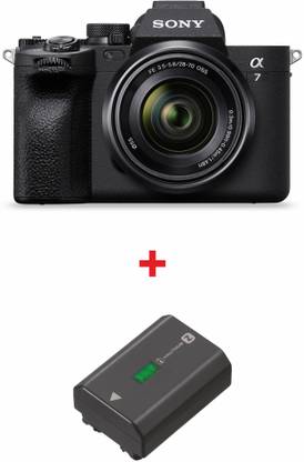 SONY Alpha 7M4K Mirrorless Camera Body Only +� Battery (NP-FZ100) - Black