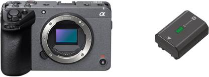 SONY Cinema Line FX30B (ILME-FX30B) Mirrorless Camera Body only with XLR Handle & Rechargeable Battery (FZ100)