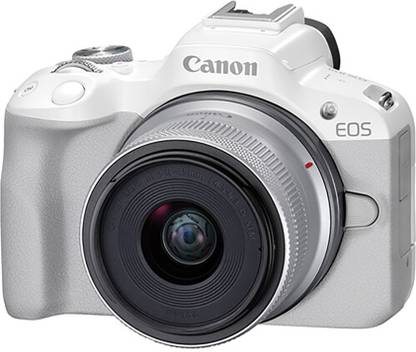 Canon EOS R50 Mirrorless Camera RF-S18-45mm f/4.5-6.3 IS STM & RF-S55-210mm f/5-7.1 IS STM