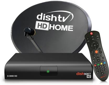 Dish TV HD DTH, Marathi Family Saver 1 Month Pack,HD Set Top Box Connection + Fast Installation